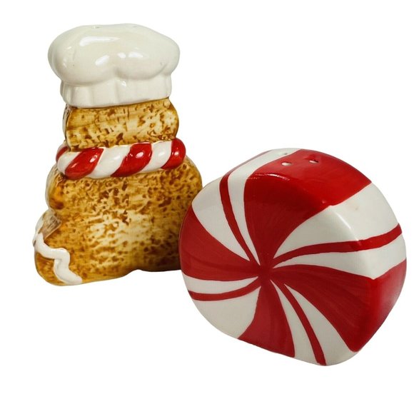 Cracker Barrel Salt And Pepper Ginger Mint Sweet Collection Original Stopper - Picture 6 of 10